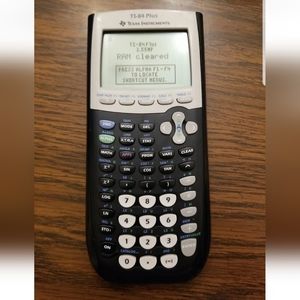 Ti84 Plus Graphing Calculator Working - No Cover